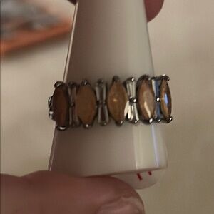 Elegant Silver and Gold Women's Ring